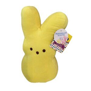 Peeps Yellow 9" Marshmallow-Scented Bunny - New With Tags.